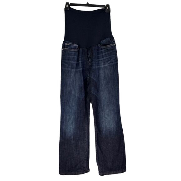 Joe’s Jeans W32 Socialite Maternity Jeans Bootcut Ryder Wash - Pea in the Pod - Picture 1 of 9